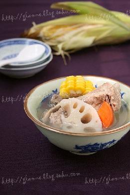 什蔬腔骨汤的做法