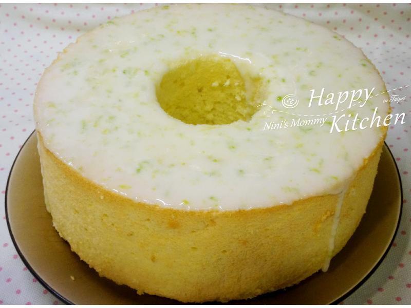 柠檬戚风蛋糕-17公分空心模的做法