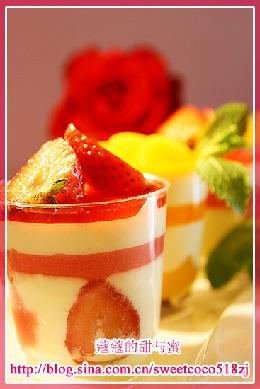 草苺芝士杯的做法