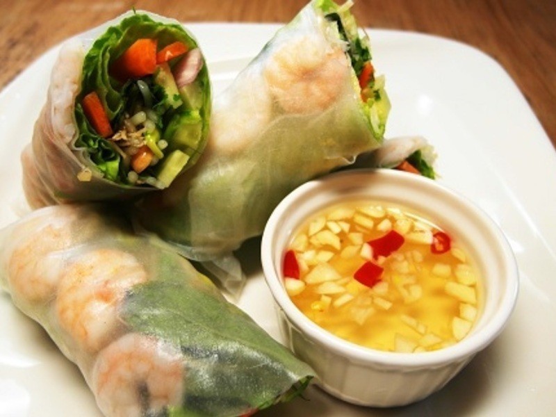 ������ֽϺ��ɳ�� (Vietnamese Salad Roll)������