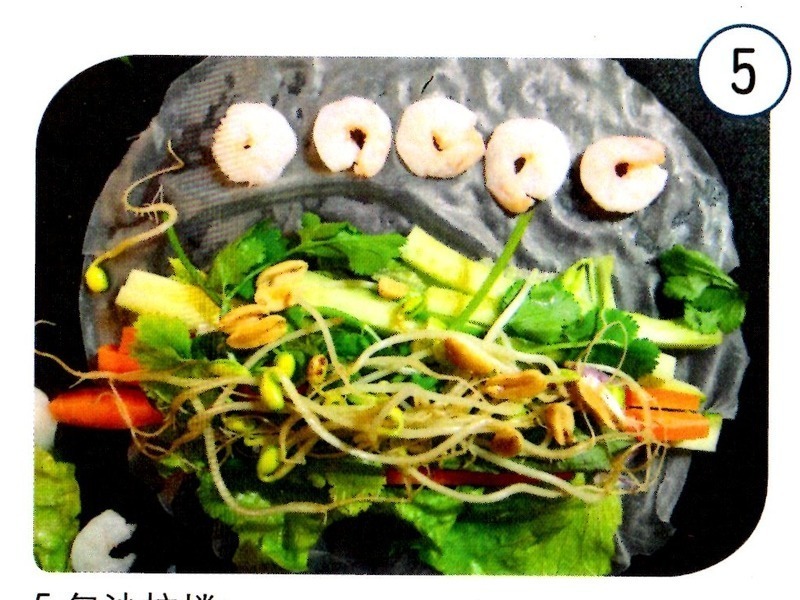 ������ֽϺ��ɳ�� (Vietnamese Salad Roll)������
