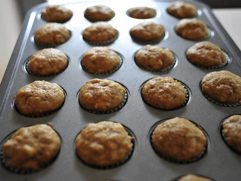 �����㽶��� | Walnut Banana Muffin������