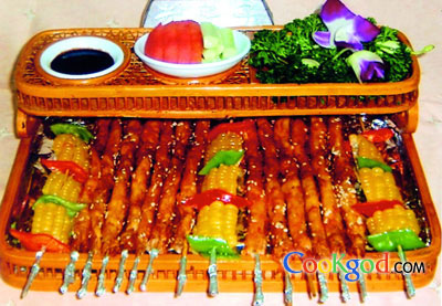 河滨烤银鱼仔的做法