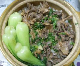 鸡肫煲仔饭的做法