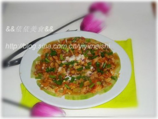 三鲜蒸冬瓜的做法