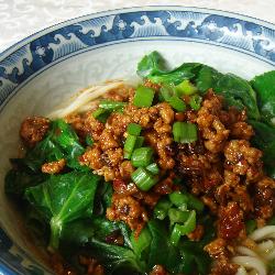 芽菜绍子面的做法