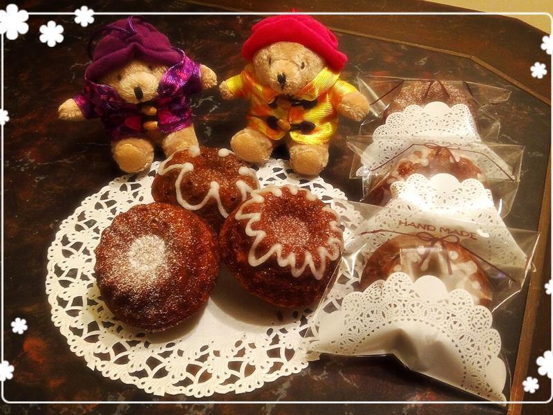 mini咕咕霍夫蛋糕(焦糖&抹茶口味)的做法