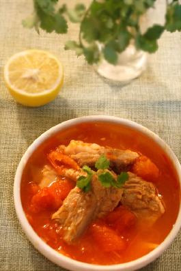 番茄排骨汤的做法