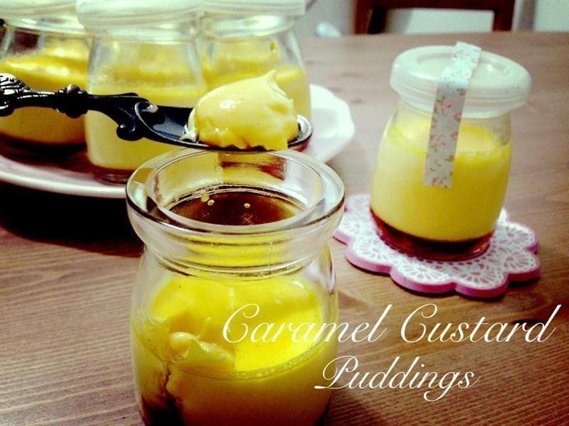 �������̲��� Caramel Custard Puddings������