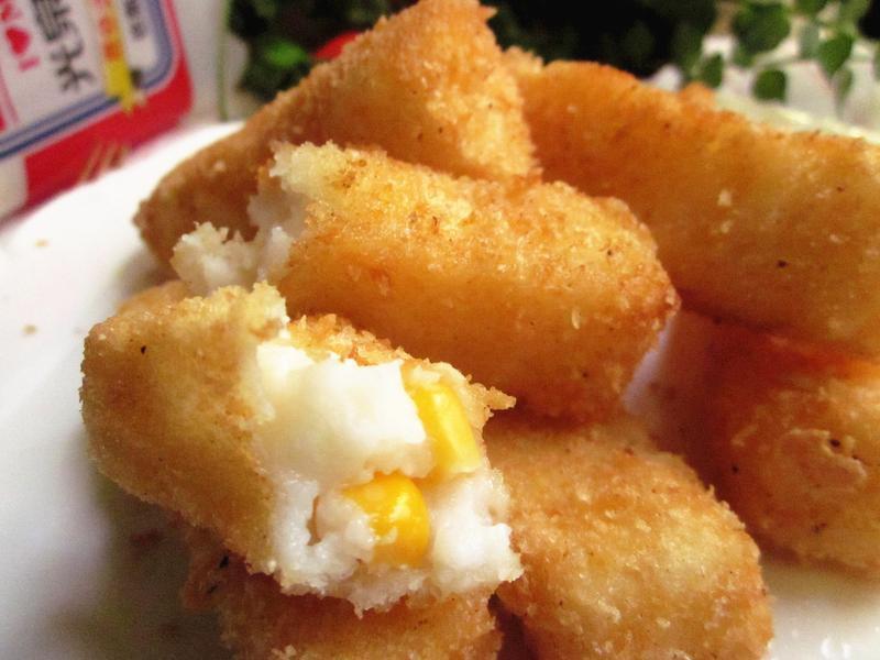 爆浆玉米布丁酥的做法