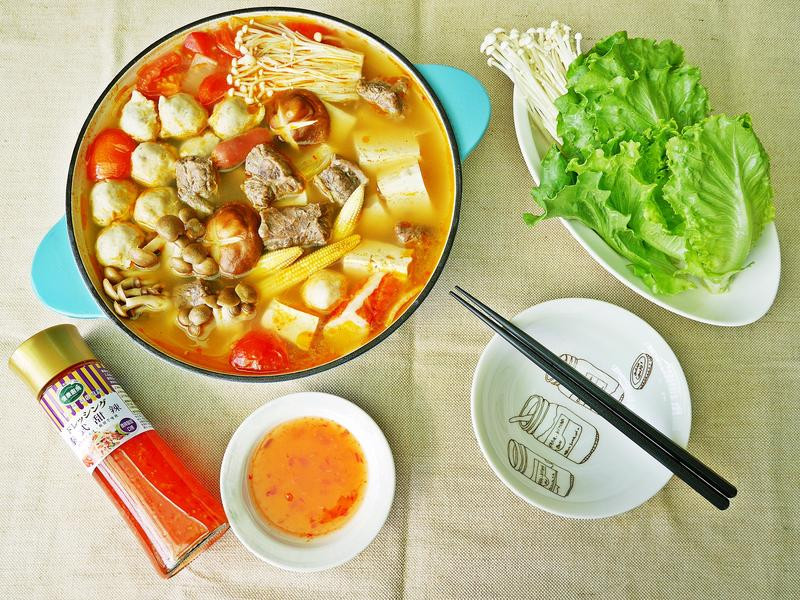 泰式蕃茄牛腩锅的做法