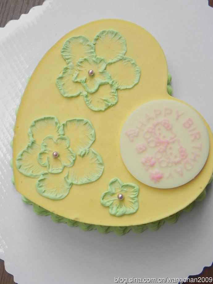 刷绣芒果冻芝士蛋糕的做法