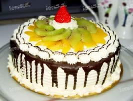 送给婆婆的生日蛋糕的做法