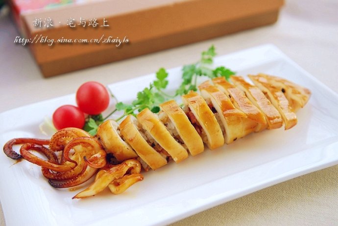 香软弹糯停不下口的照烧鱿鱼筒饭的做法