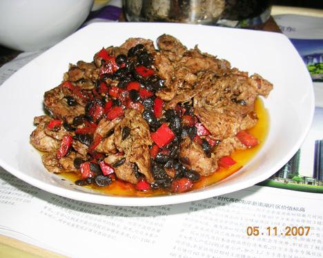 豉香小炒肉的做法