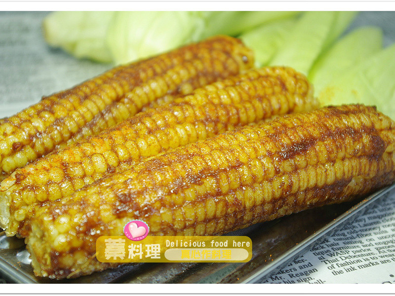 创新口味~孜然风味烤玉米的做法
