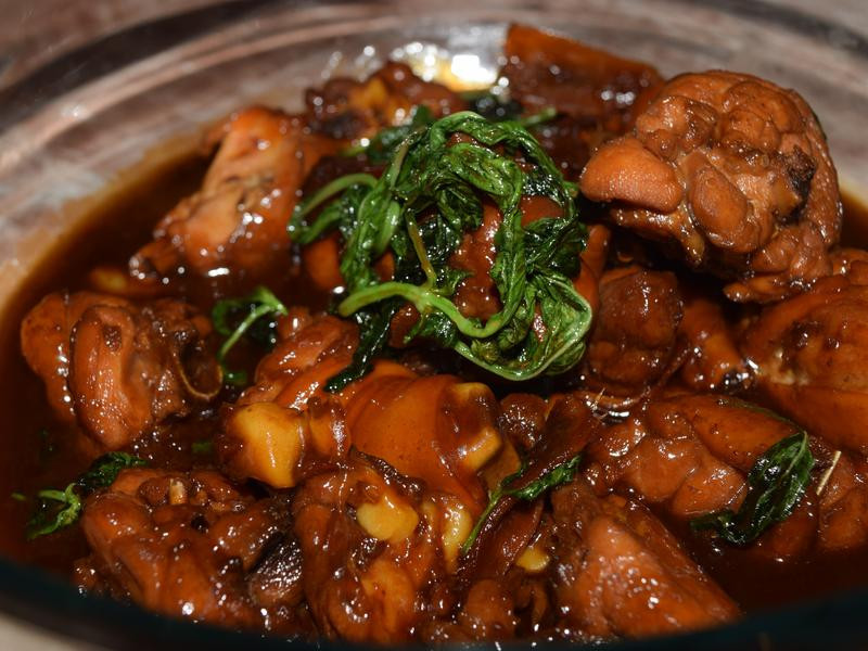 下饭菜三杯鸡的做法