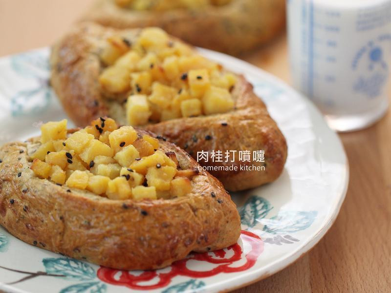 地瓜蜂蜜甜心面包的做法