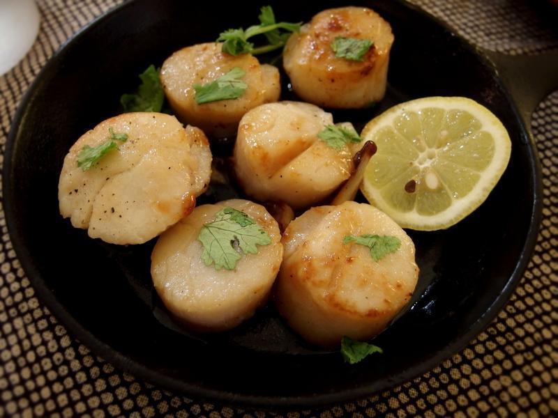 柠香嫩煎干贝 (露营 OK)的做法