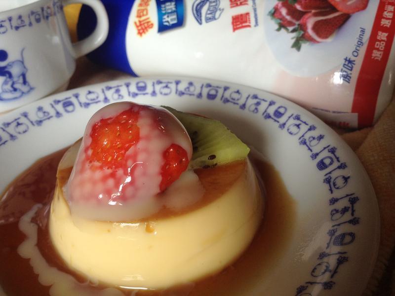 水果鸡蛋布丁的做法