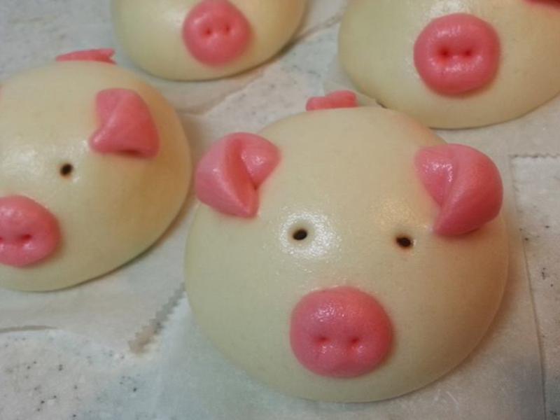 小猪馒头的做法