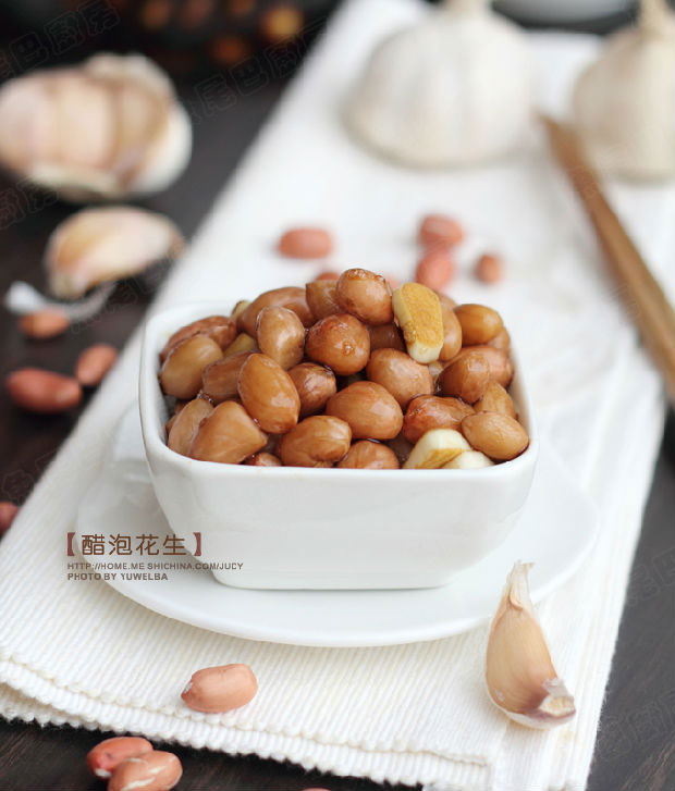 醋泡花生的做法