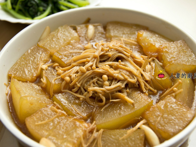 酱烧金针冬瓜的做法