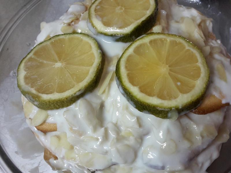 提拉米苏之杏仁柠檬蜂蜜优格口味的做法