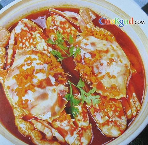 金牌煮花蟹的做法