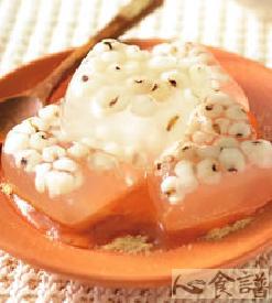 薏仁寒天冻的做法