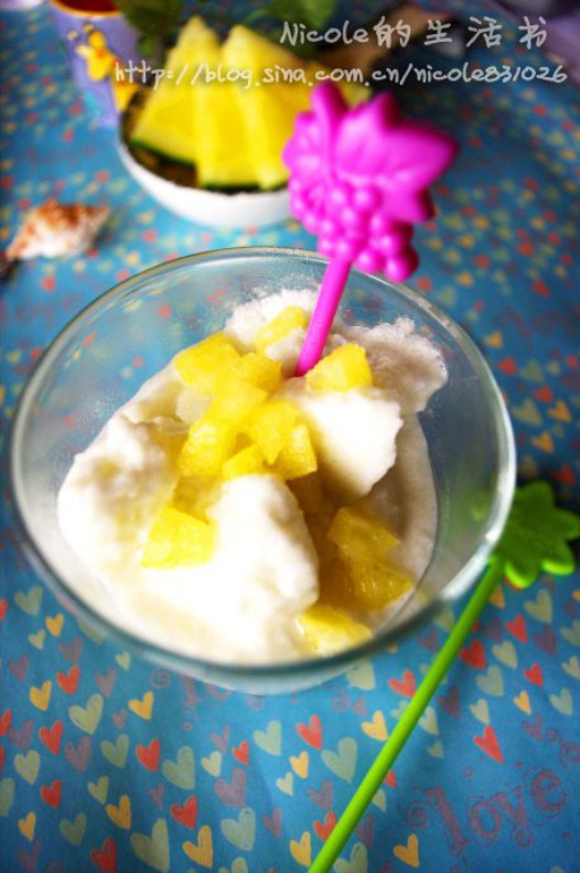 爽心瓜皮冰淇淋的做法