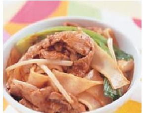 沙茶牛肉河粉的做法