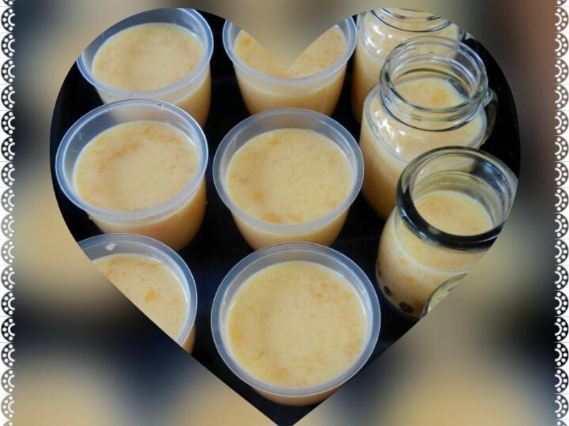 Rose~芒果优格布丁的做法