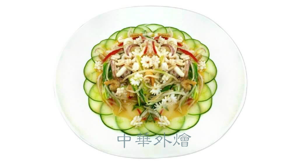 金鈎墨魚捲的做法