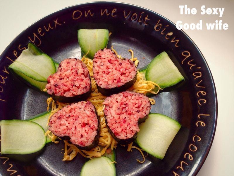 《红曲酒酿海苔饭卷》闲妻凉姆的做法