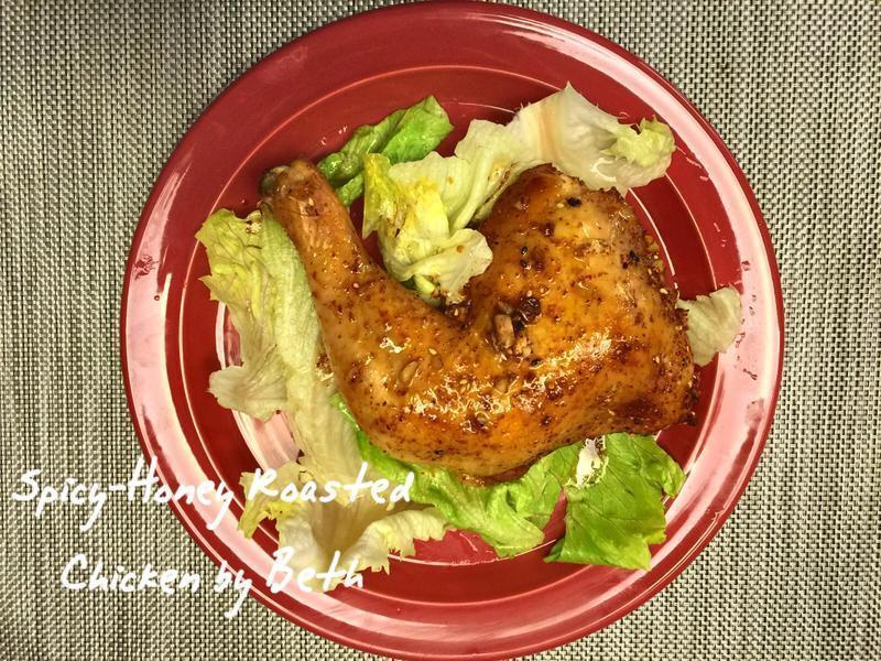 香料蜂蜜烤鸡腿的做法