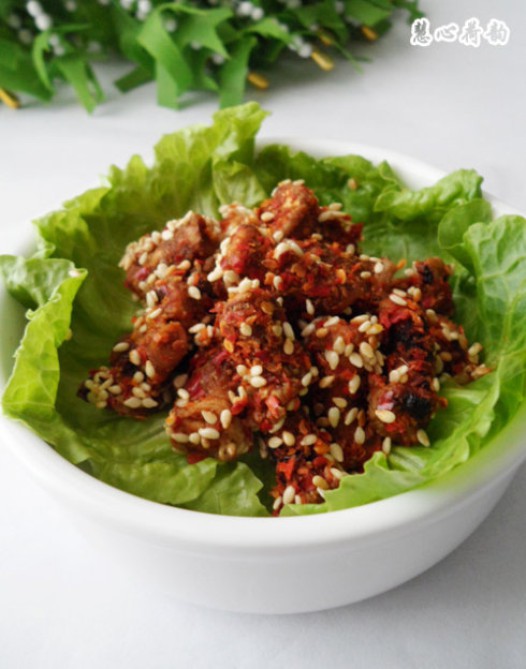 素羊肉干的做法