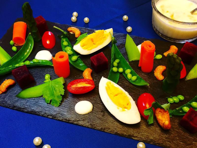 五彩蔬菜沙拉的做法