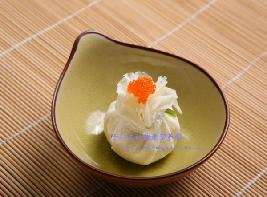 蟹籽鱼米石榴包的做法