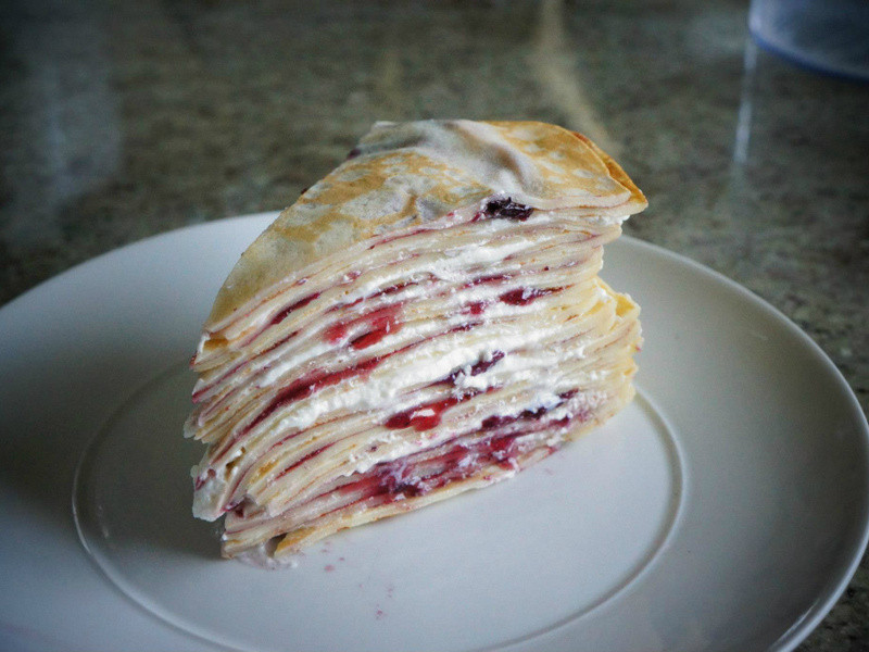 法式千层薄饼的做法