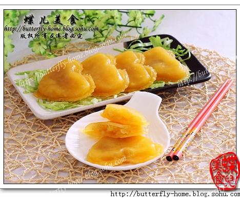 苹果肉桂橙汁水晶饺的做法