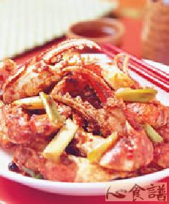 酱爆蟹箝的做法