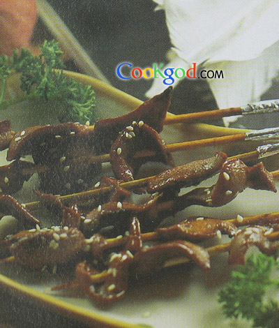 蜜汁烤羊腰的做法