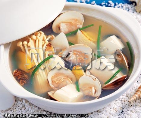 文蛤一品煲的做法