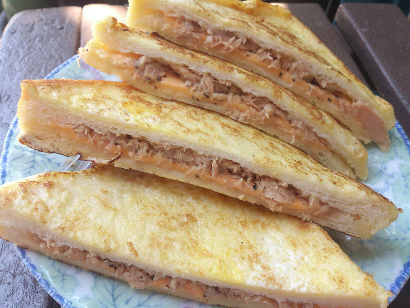 鲔鱼起士法国吐司的做法