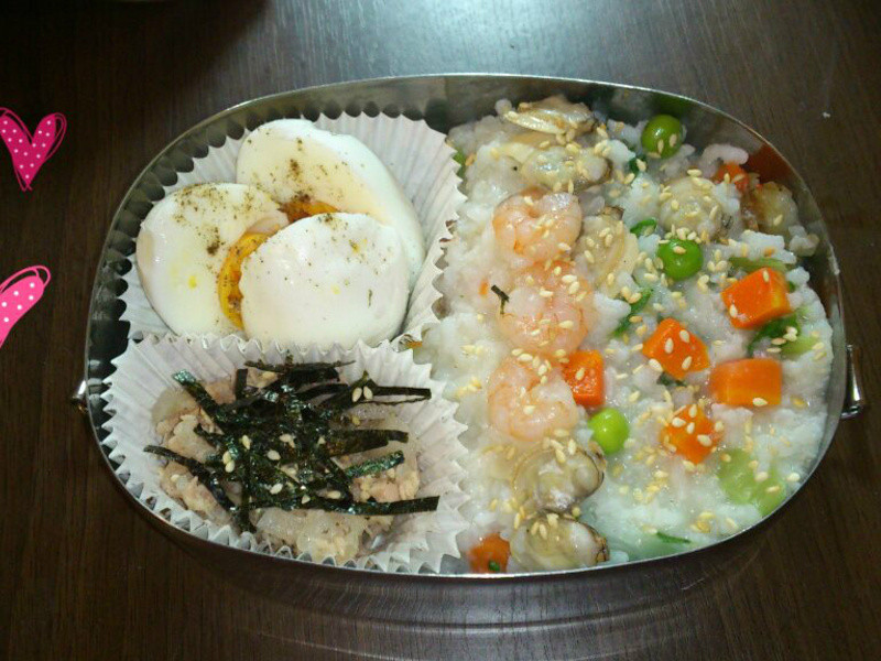 蛤蛎海鲜炖饭的做法