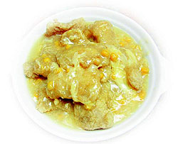 鱼丝烩玉米的做法