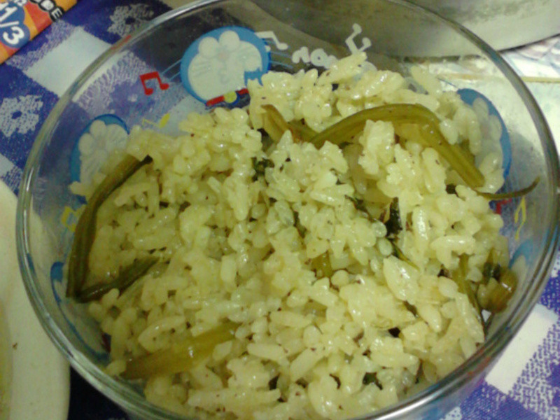 麻油炊菜饭的做法