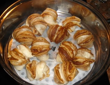 芝麻酱花卷的做法