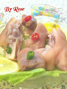 山寨版白云猪手(脚)的做法